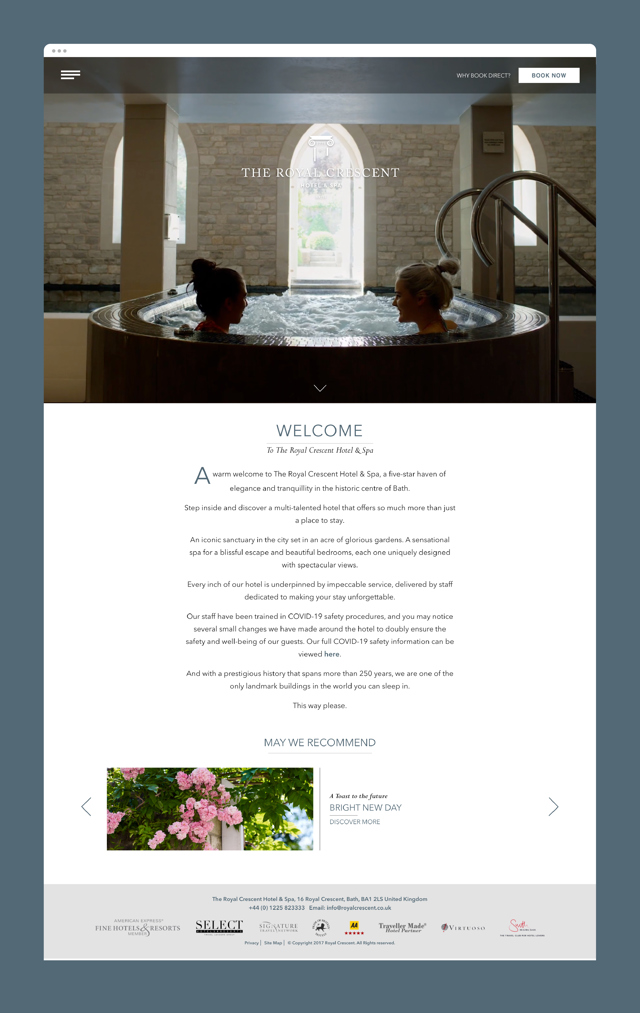 Royal Crescent Website