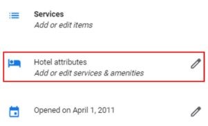 Hotel Attributes