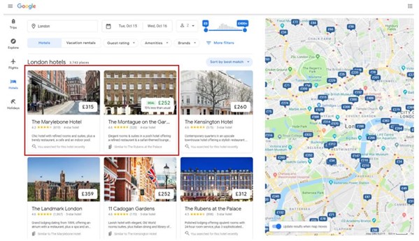 Google Hotel Ads