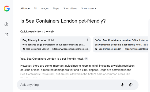 FAQ Generative Engine Optimisation Hotels
